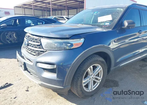 2021 Ford Explorer Xlt z USA, uszkodzony, nr VIN 1FMSK7DHXMGB95402
